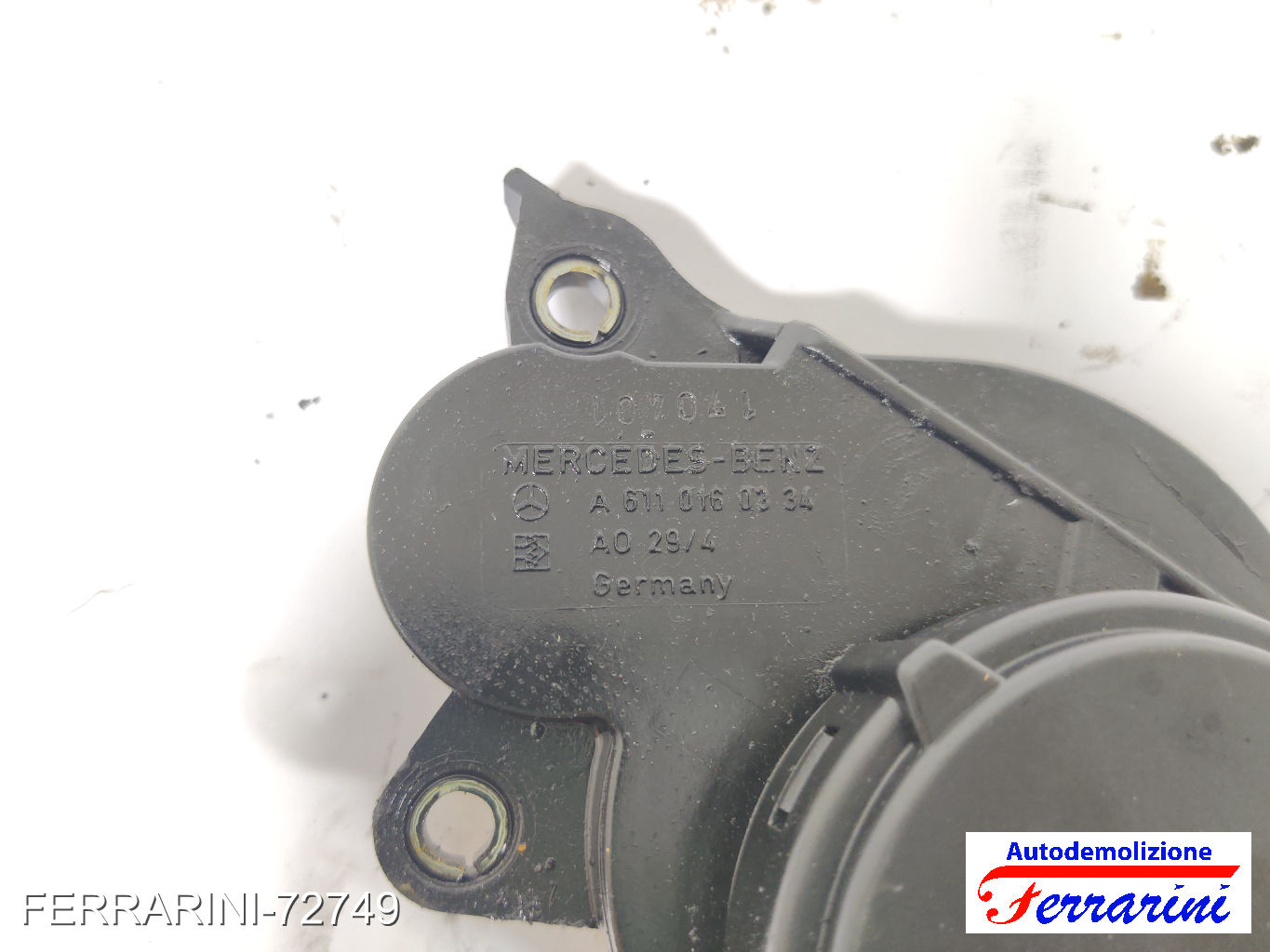 Separatore vapori olio 611962 MERCEDES CLASSE C W203 C 200 CDI 2000-2003