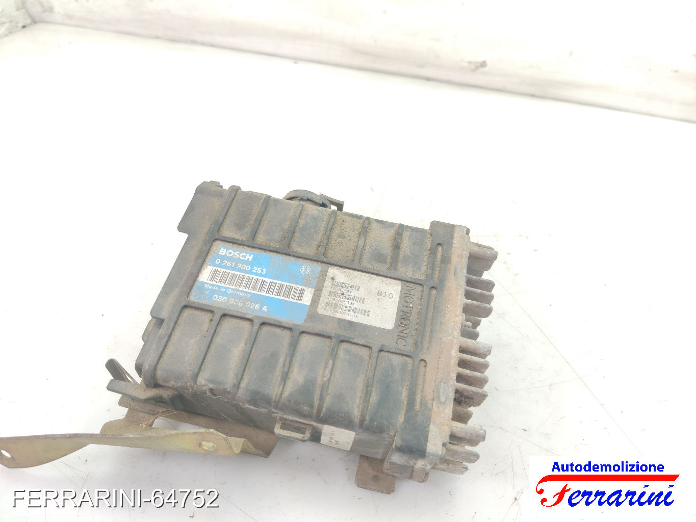 Centralina Motore VW POLO 80, 86C 1.3 G40 1990-1994 030906026A, 0261200253