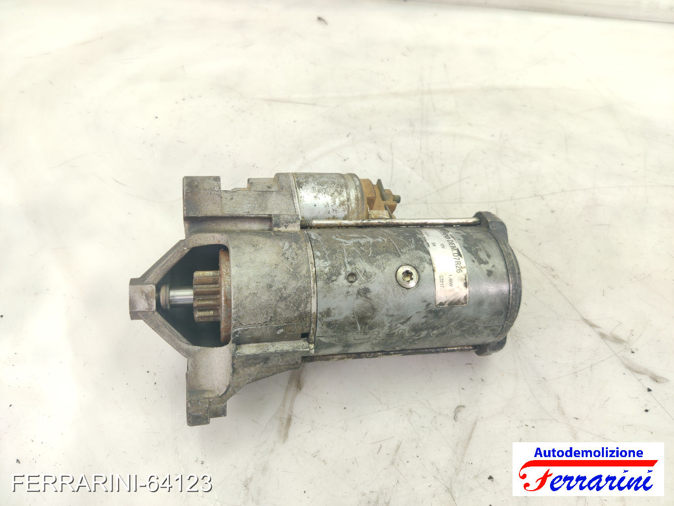 Motorino Avviamento PEUGEOT 307 CC 3B 2.0 HDI 135 2005-2009 9670983080, 71786189 10