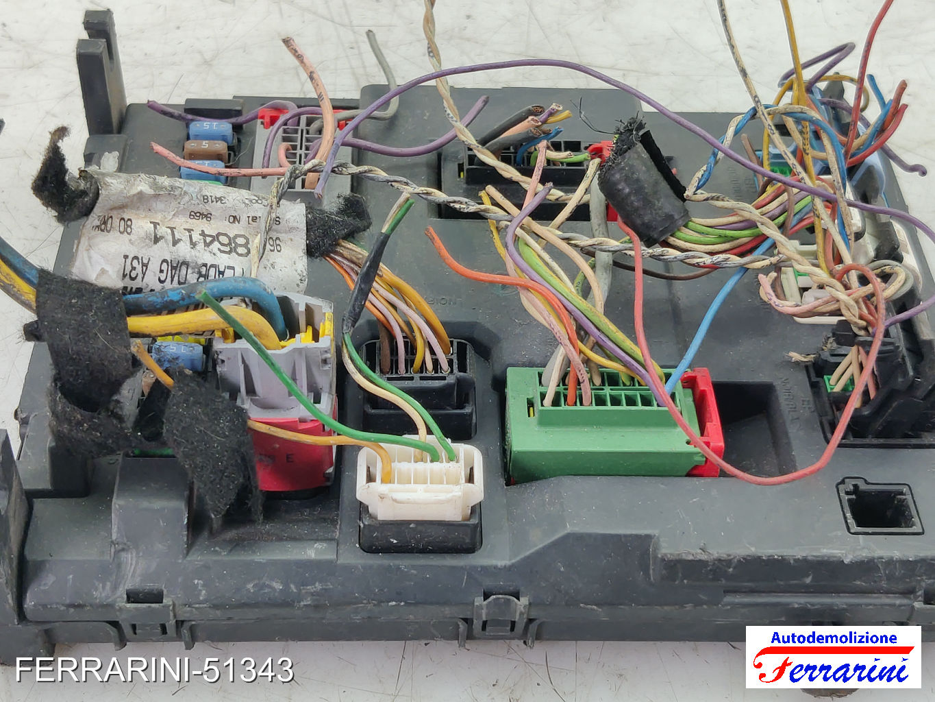 X03 BSI Body Computer CITROEN C2 JM 1.4 HDI 2003-2009 9664983280, 22661F01