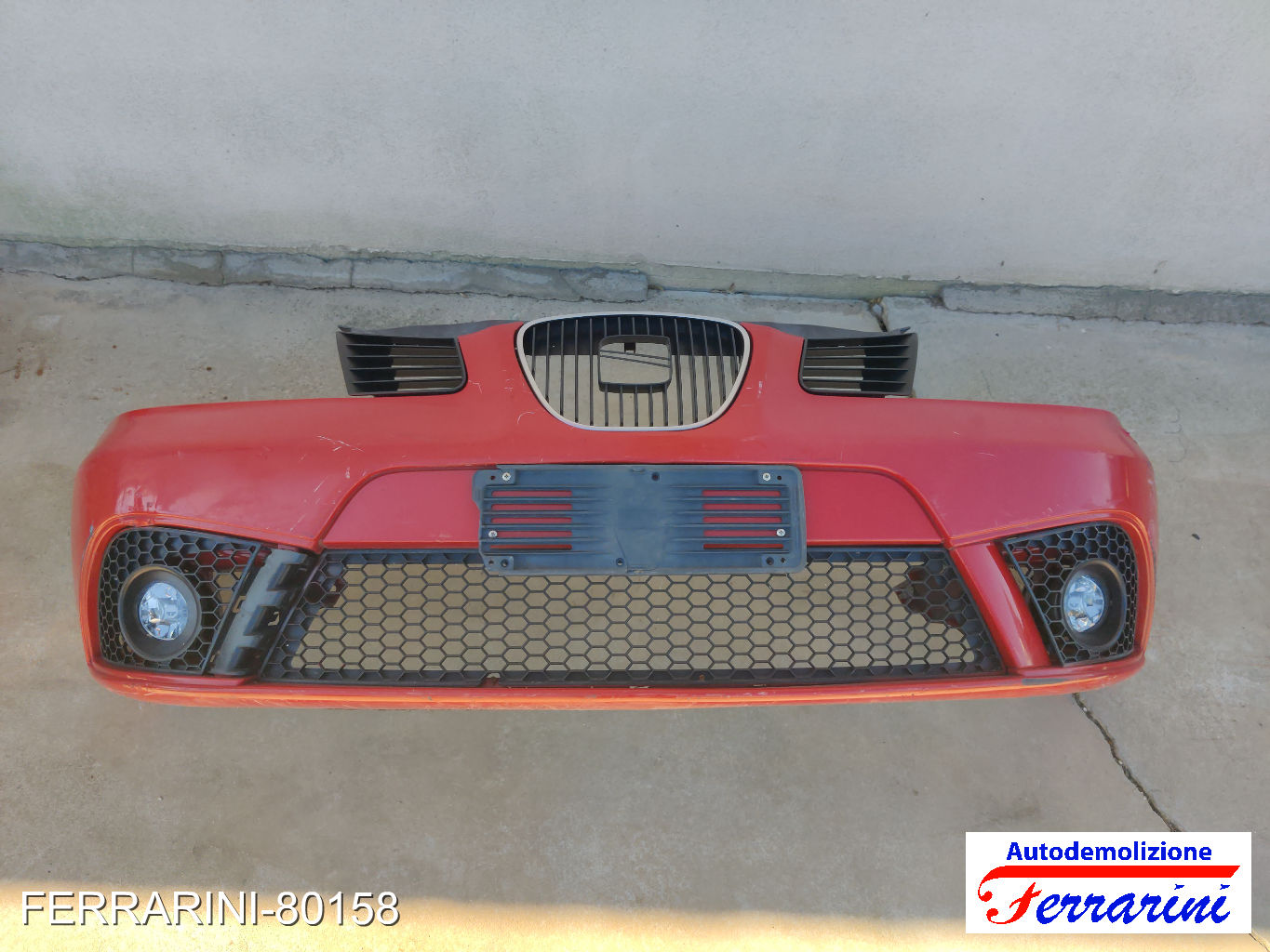 Paraurti SEAT IBIZA 3 6L1 2002-2007 Frontale 6L6807217K, 6L0853654, GLO853651