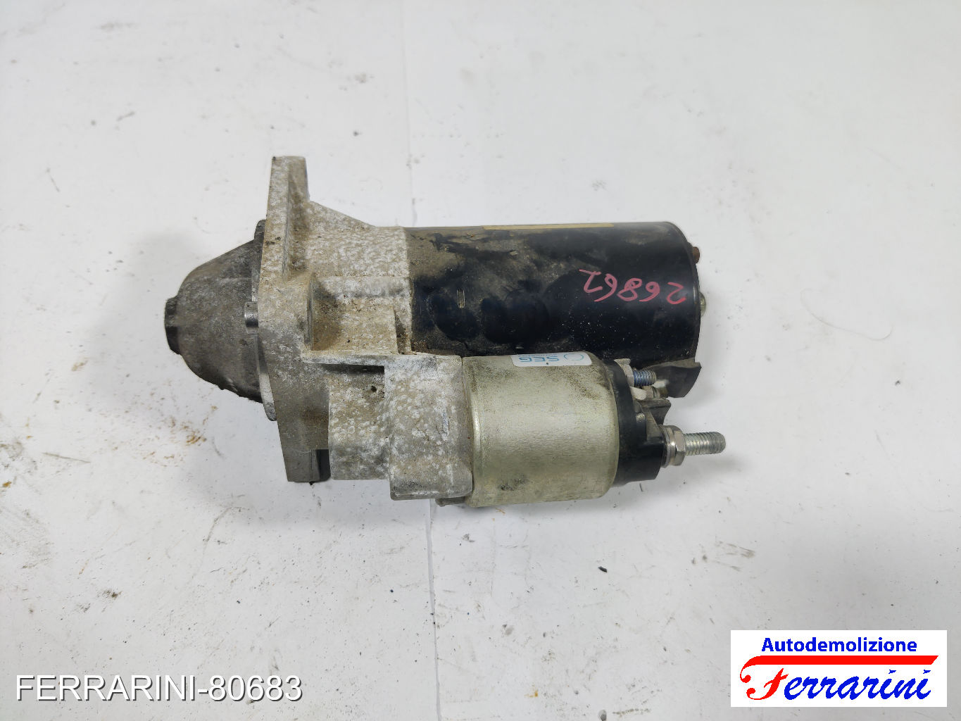 Motorino Avviamento FIAT CROMA 194 1.9 D MULTIJET 2005-2011 6