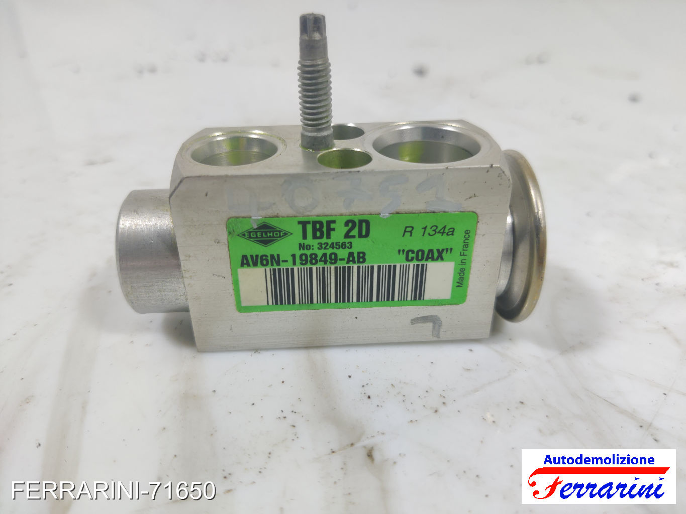 valvola espansione clima FORD FOCUS 3 TURNIER 2010-2023 AV6N19849AB, 1675329 9