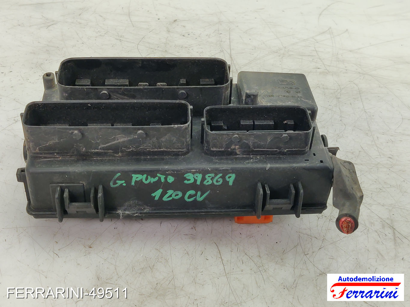 Fusibiliera Scatola Fusibili Body Computer FIAT GRANDE PUNTO 199 1.9 D MULTIJET