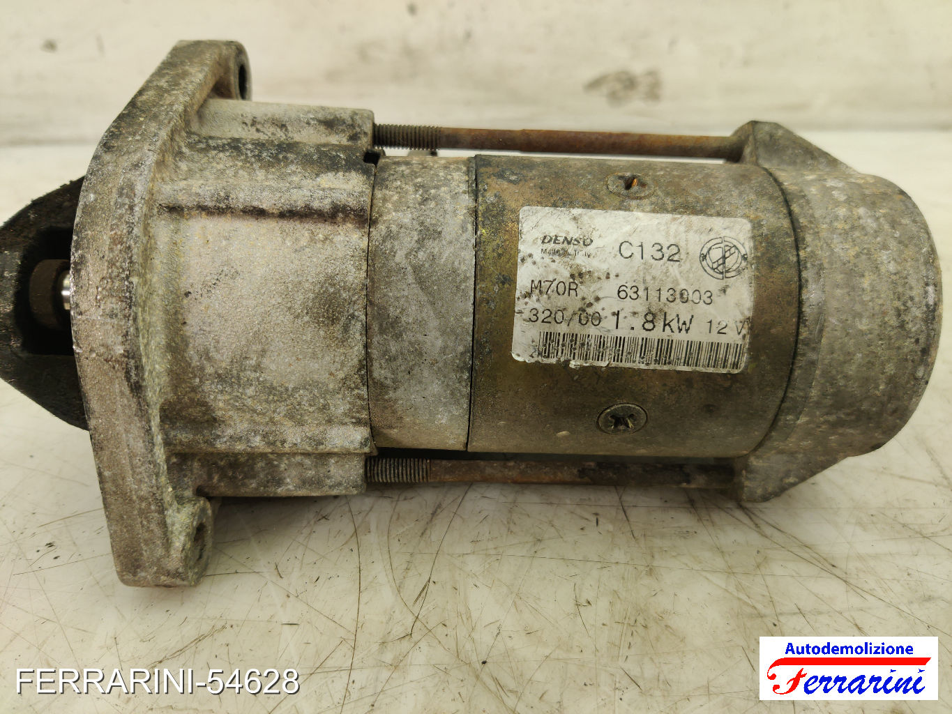 Motorino Avviamento FIAT STILO SW 192 1.9 JTD 2003-2008 46522234, 71719602