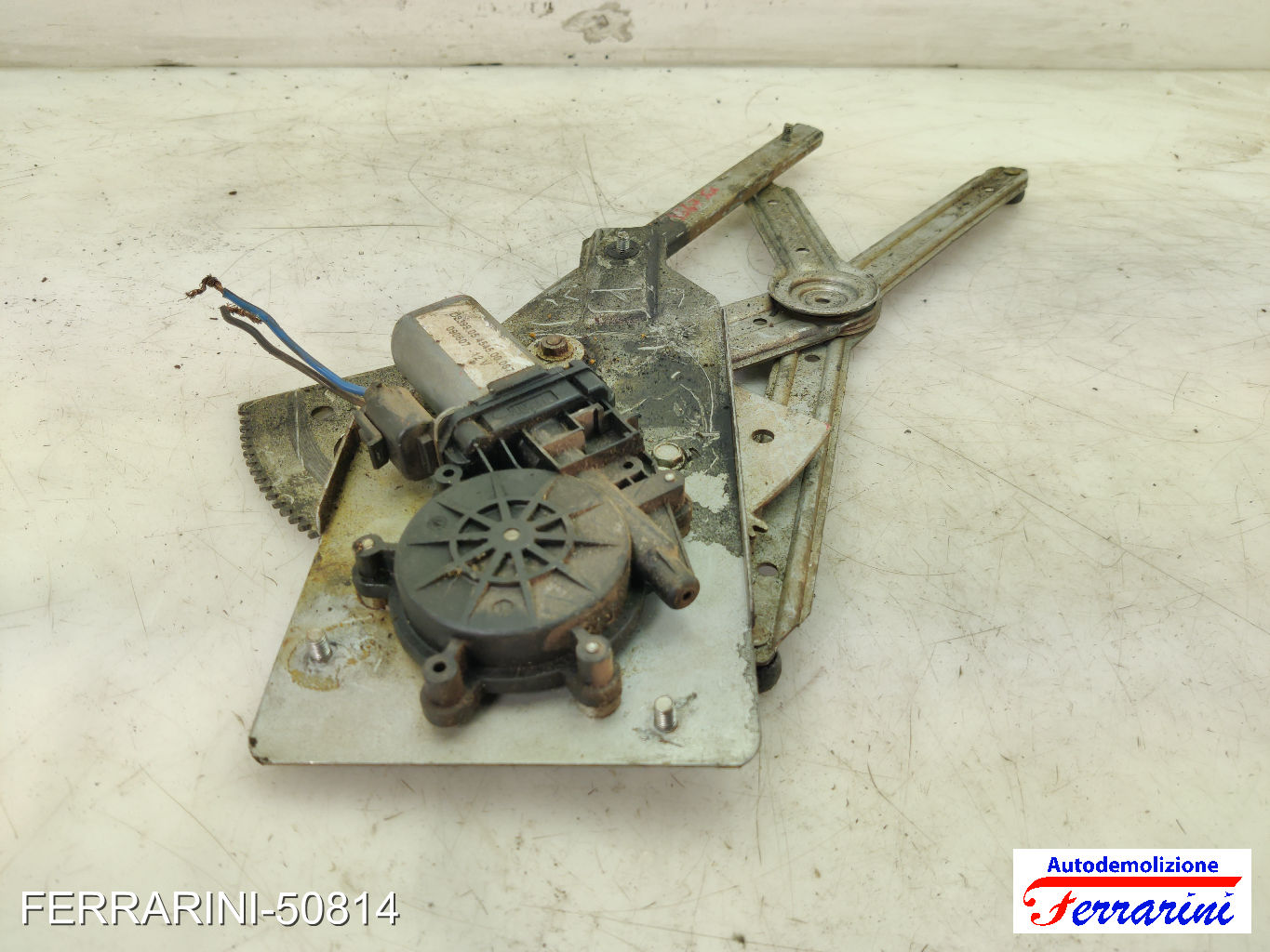 Alzavetro RENAULT TWINGO 1 C06 1996-2007 sinistro, sx, frontale, anteriore