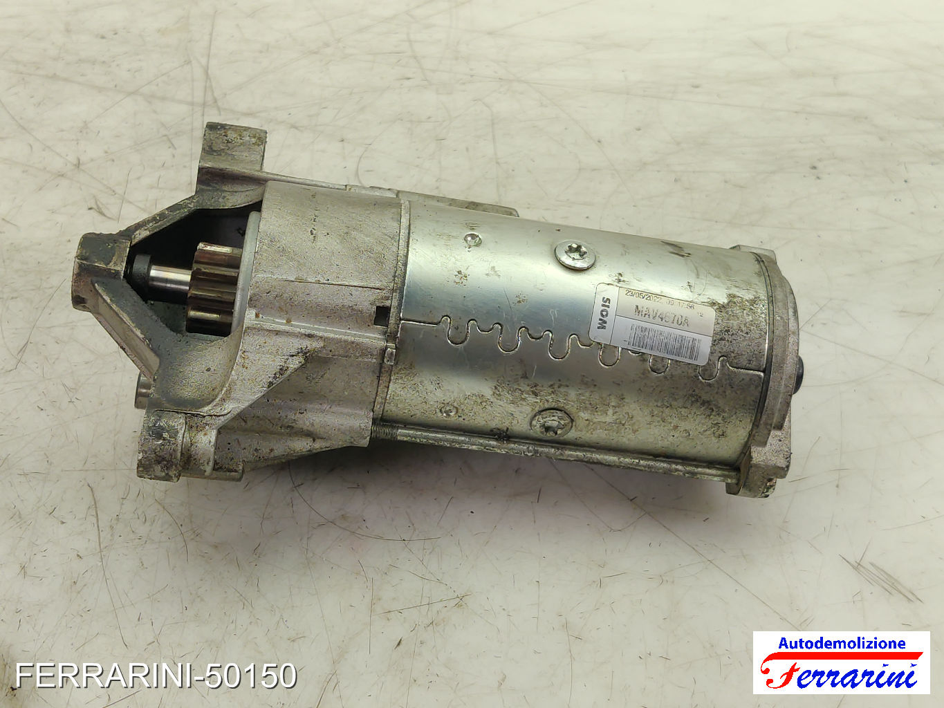 Motorino Avviamento CITROEN BERLINGO M 1.9 D 70 1999-2011 MAV4670A, 1320921080