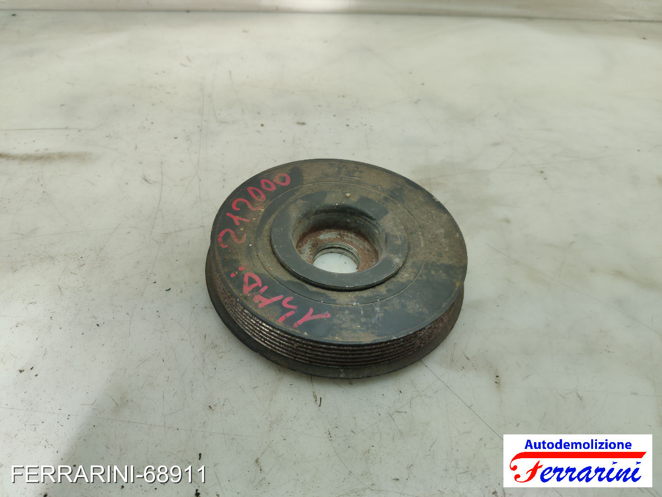 Puleggia Albero Motore CITROEN C4 LC 1.6 HDI 2004-2011 9654961080, 3M5Q6B319AA