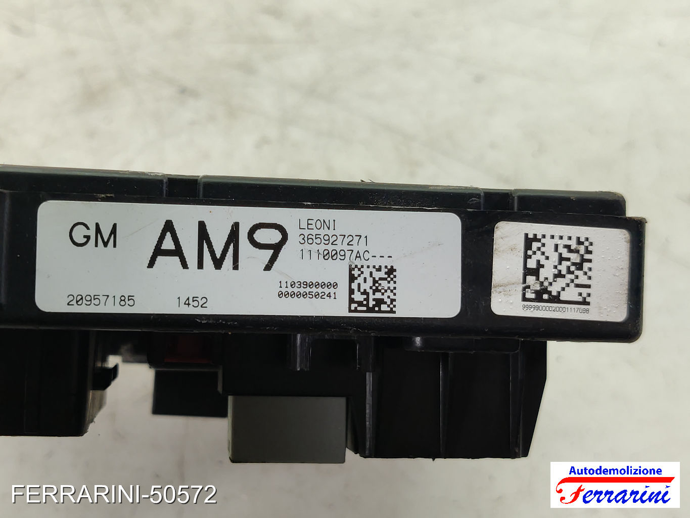 Body Computer OPEL ZAFIRA TOURER C P12 1.6 CNG 2011-2023 20957185 8