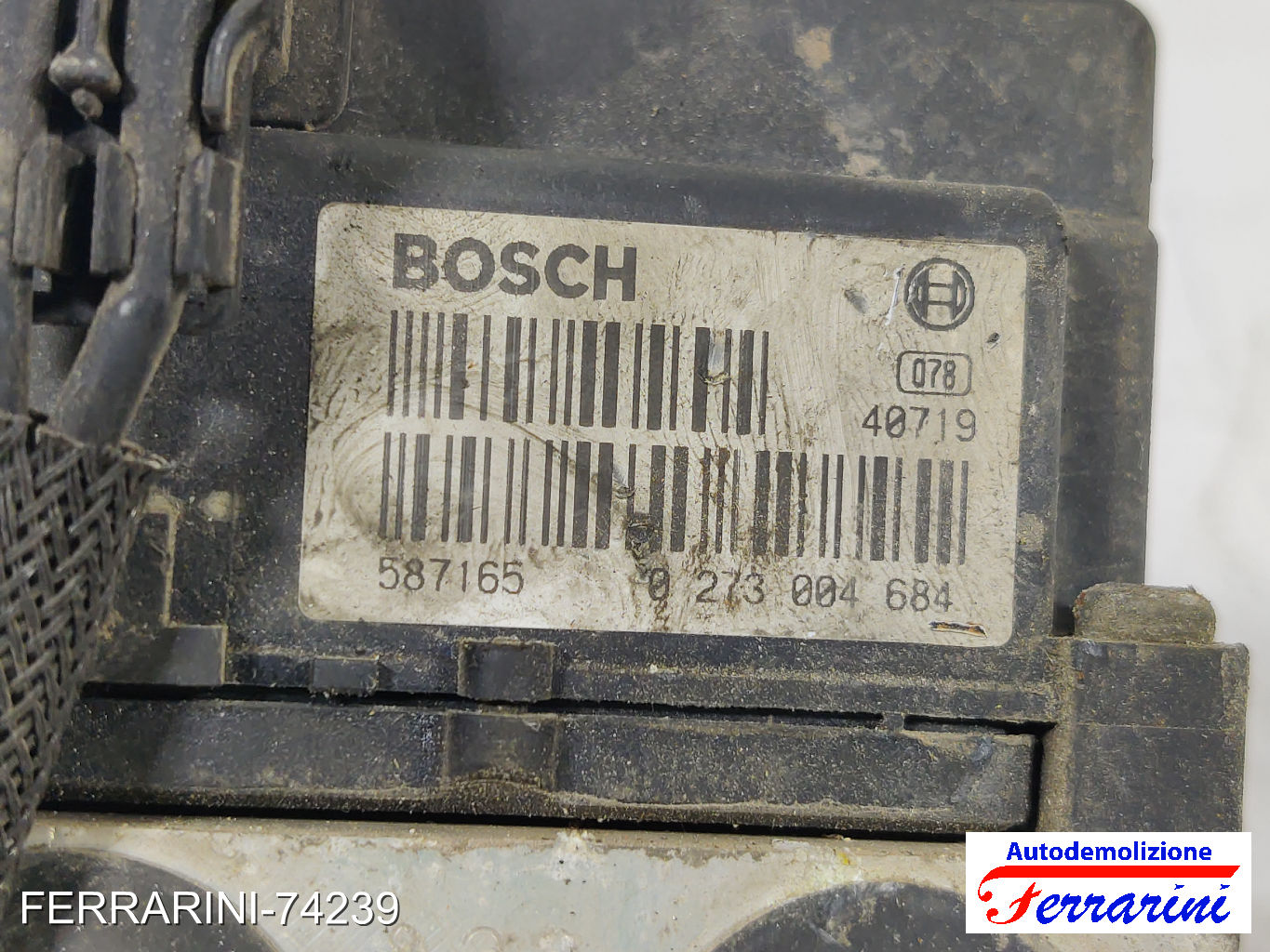 Centralina Pompa Abs FIAT MULTIPLA 186 1.6 16V BIPOWER 2001-2010 46837590