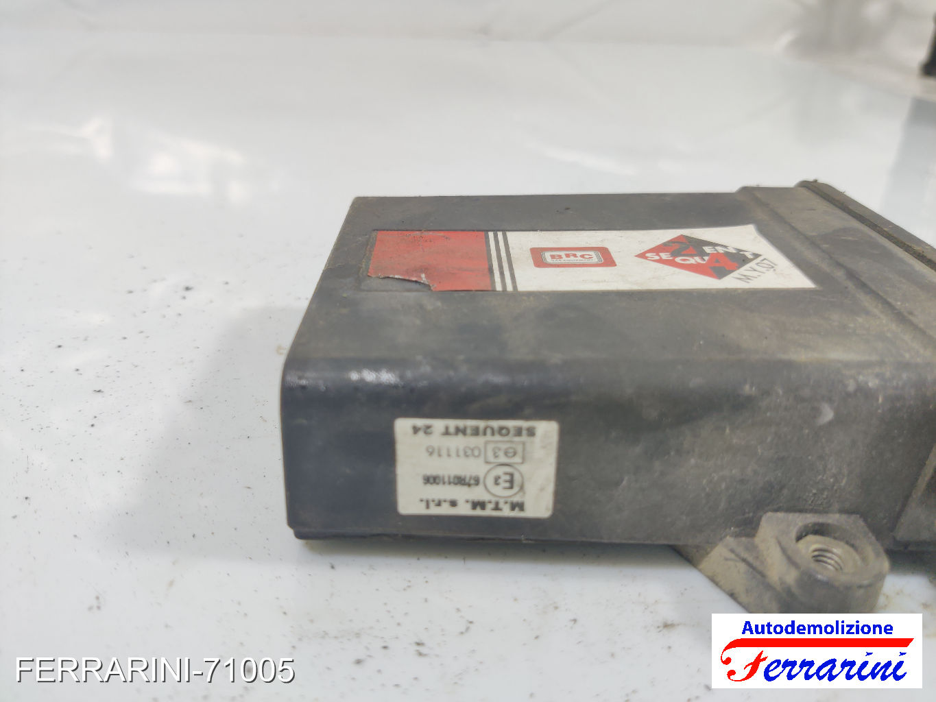 Centralina Gpl FIAT PANDA 169 1.2 2003-2012 DE8170002, SEQUENT24, AAB1912CGC 6