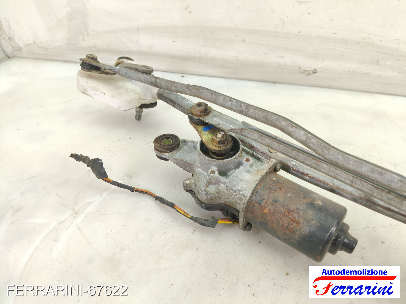 Spazzacqua Motorino Tergicristallo NISSAN MICRA 3 K12 2003-2010 anteriore