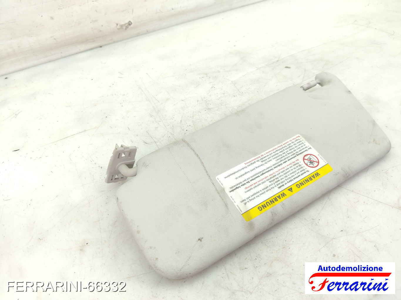 Aletta Parasole MERCEDES CLASSE A W169 2004-2012 destro, dx A1698100210