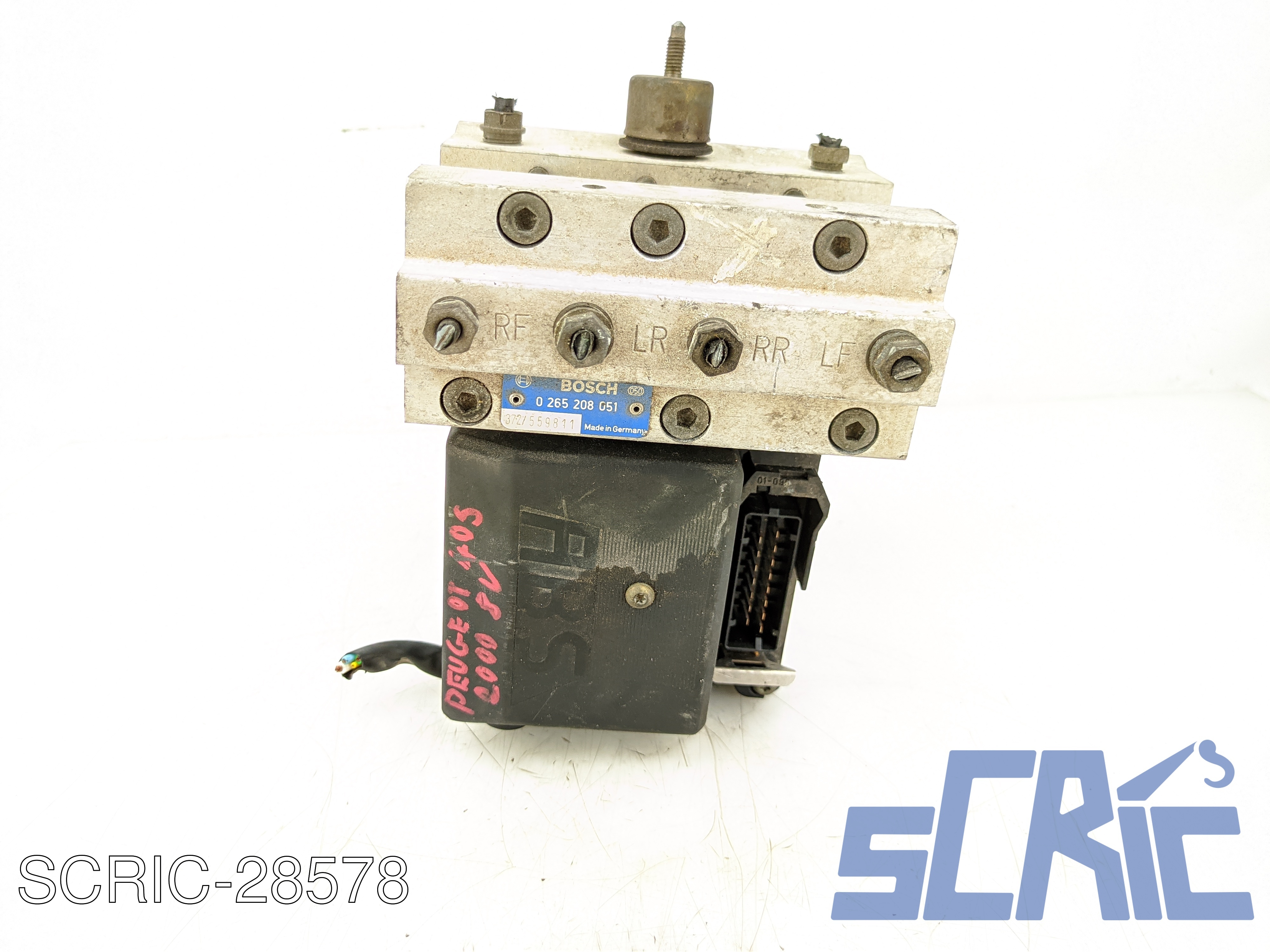 Centralina Pompa Abs PEUGEOT 405 2 4B 2.0 1992-1995 454108, 0265208051, 454228