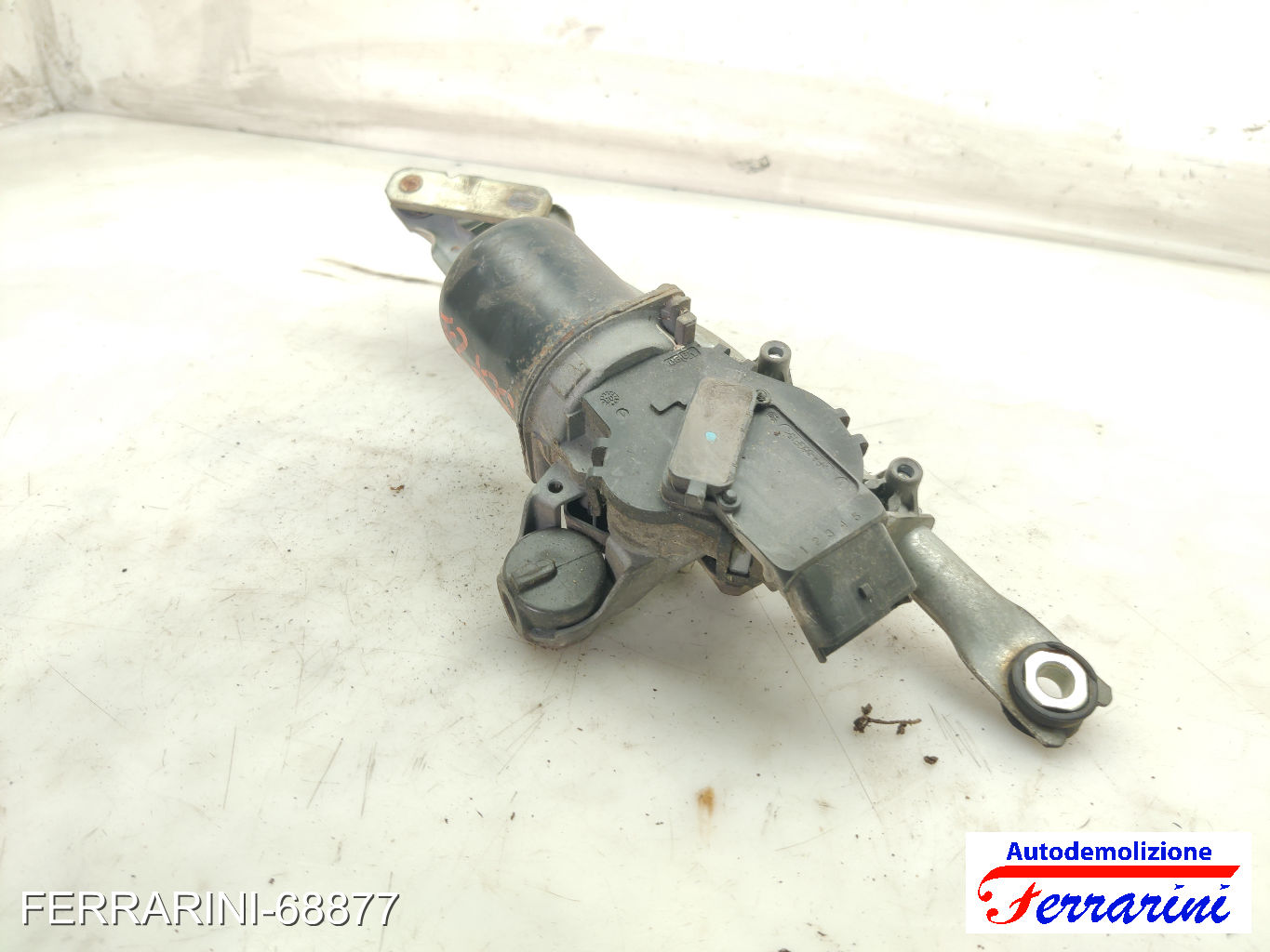 Spazzacqua Motorino Tergicristallo PEUGEOT 107 PM, PN 2005-2014 anteriore