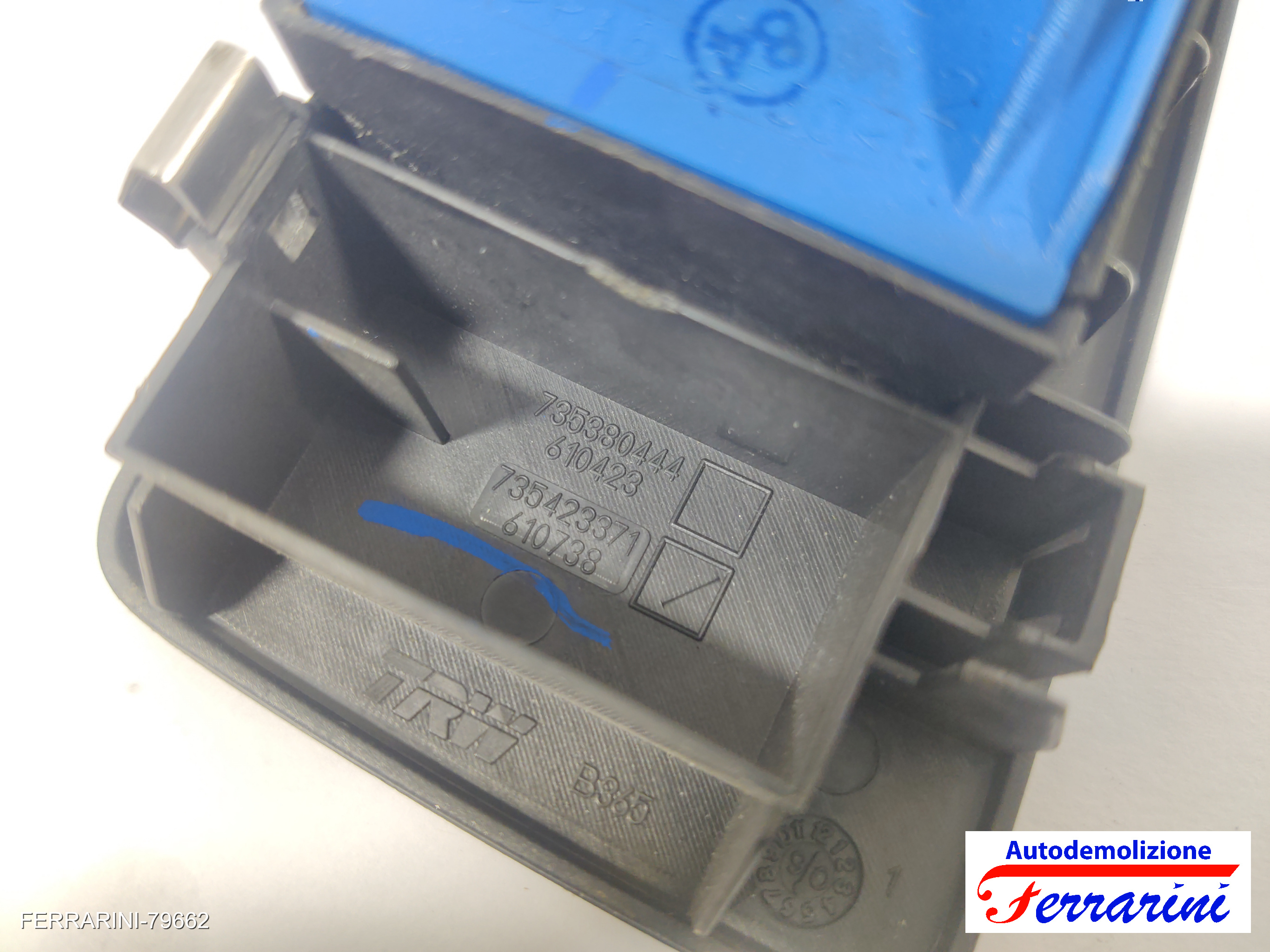 Pulsantiera Tastiera Alzavetro FIAT GRANDE PUNTO 199 2005-2013 sinistra, sx