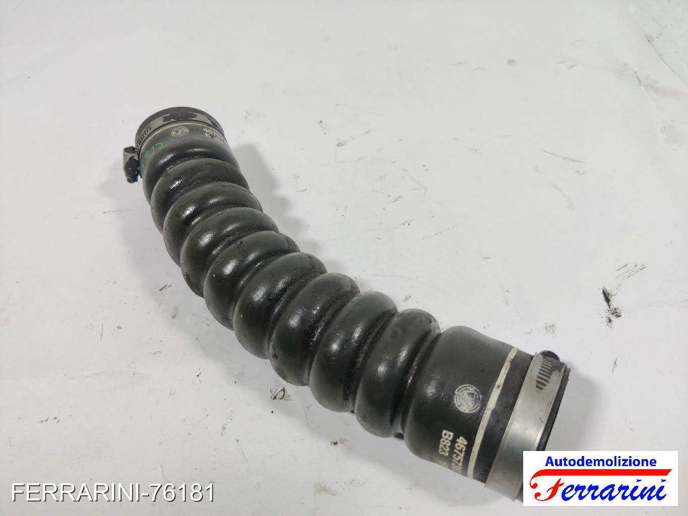 tubo aria motore, intercooler 188A7000 FIAT PUNTO 188 1.9 JTD 2001-2012 46757383