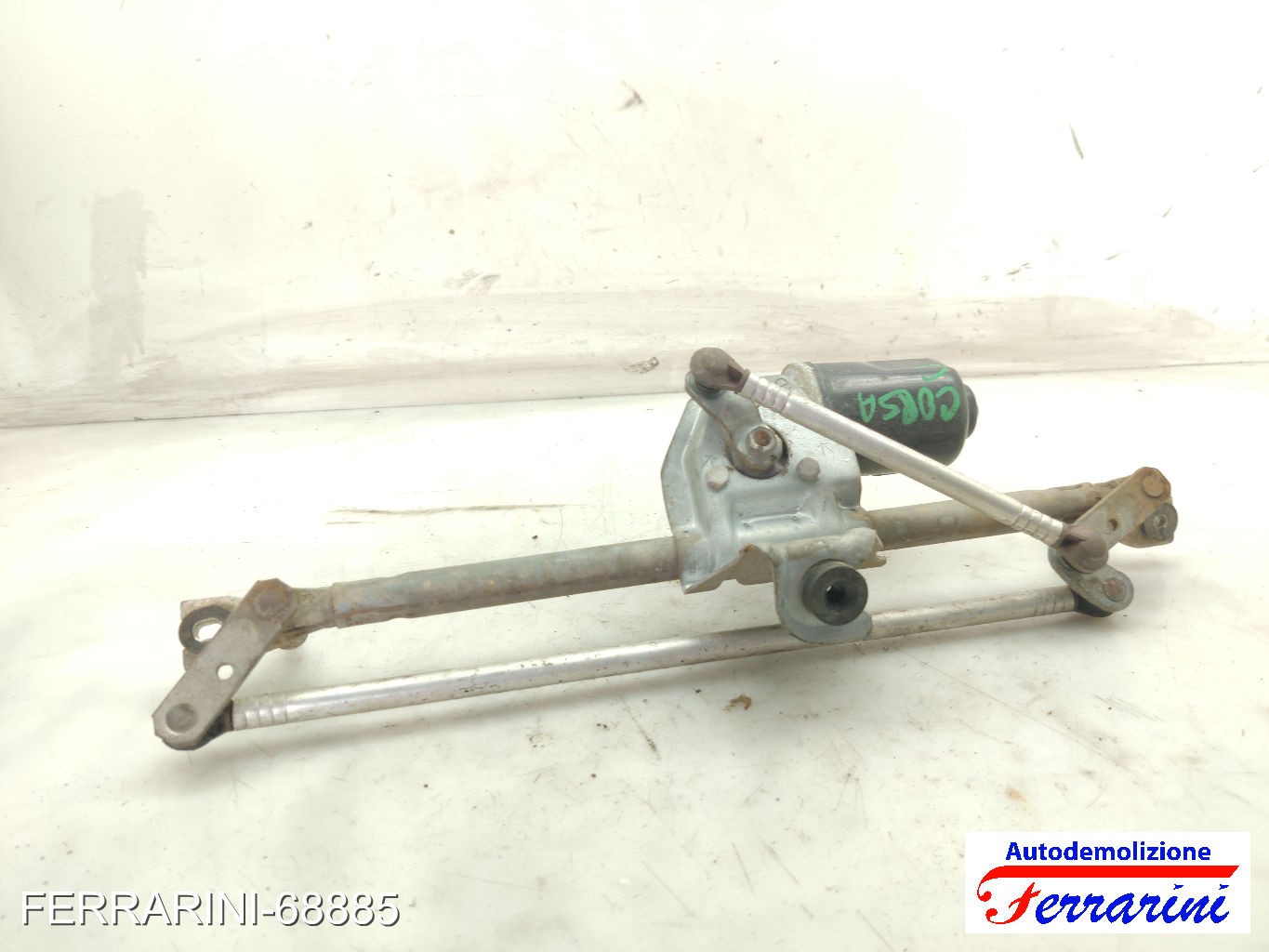 Spazzacqua Motorino Tergicristallo OPEL CORSA C X01 2003-2009 anteriore