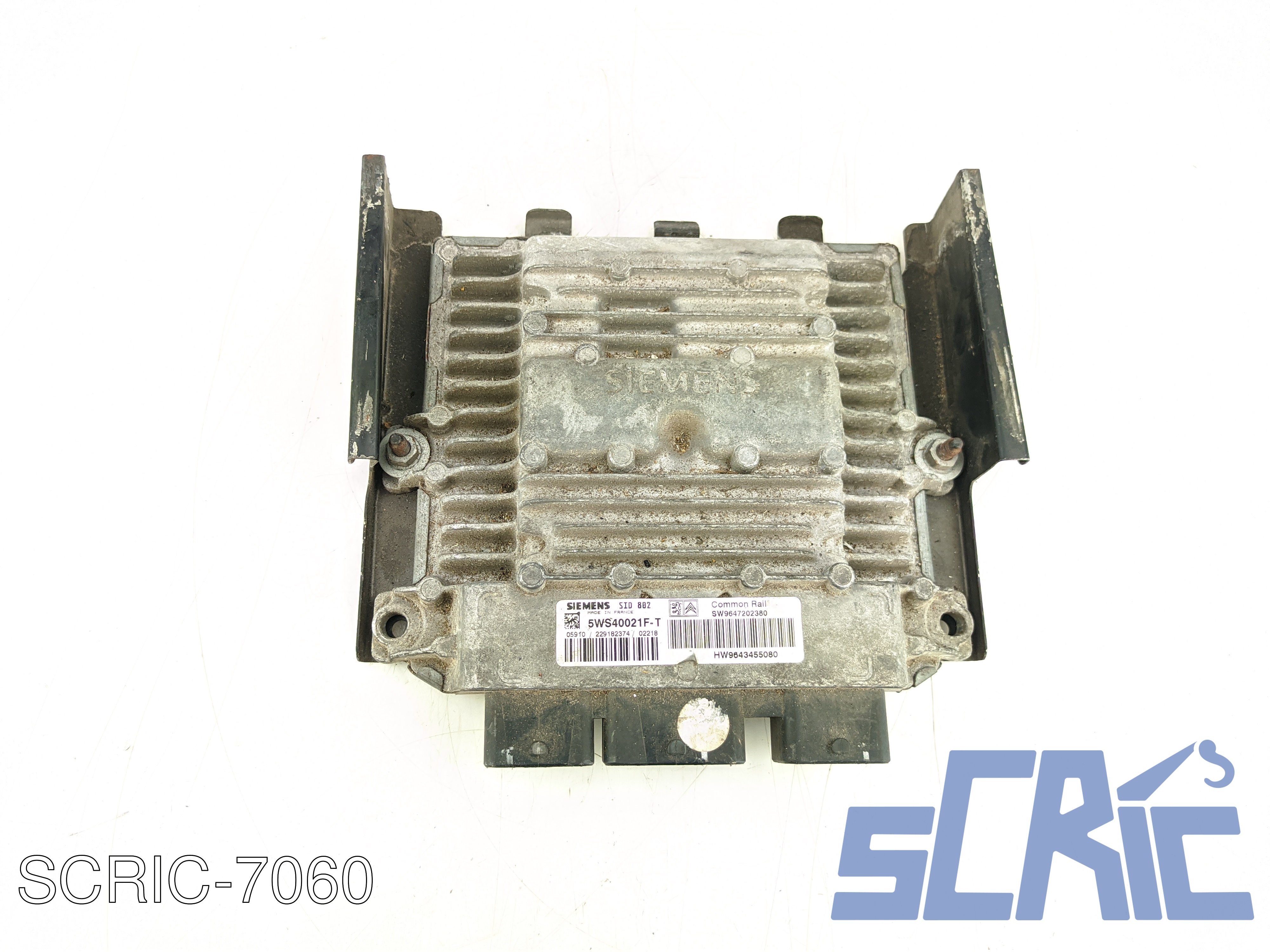 Centralina Motore CITROEN C3 1 FC, FN 1.4 HDI 2002-2009 5WS40021FT, 9643455080