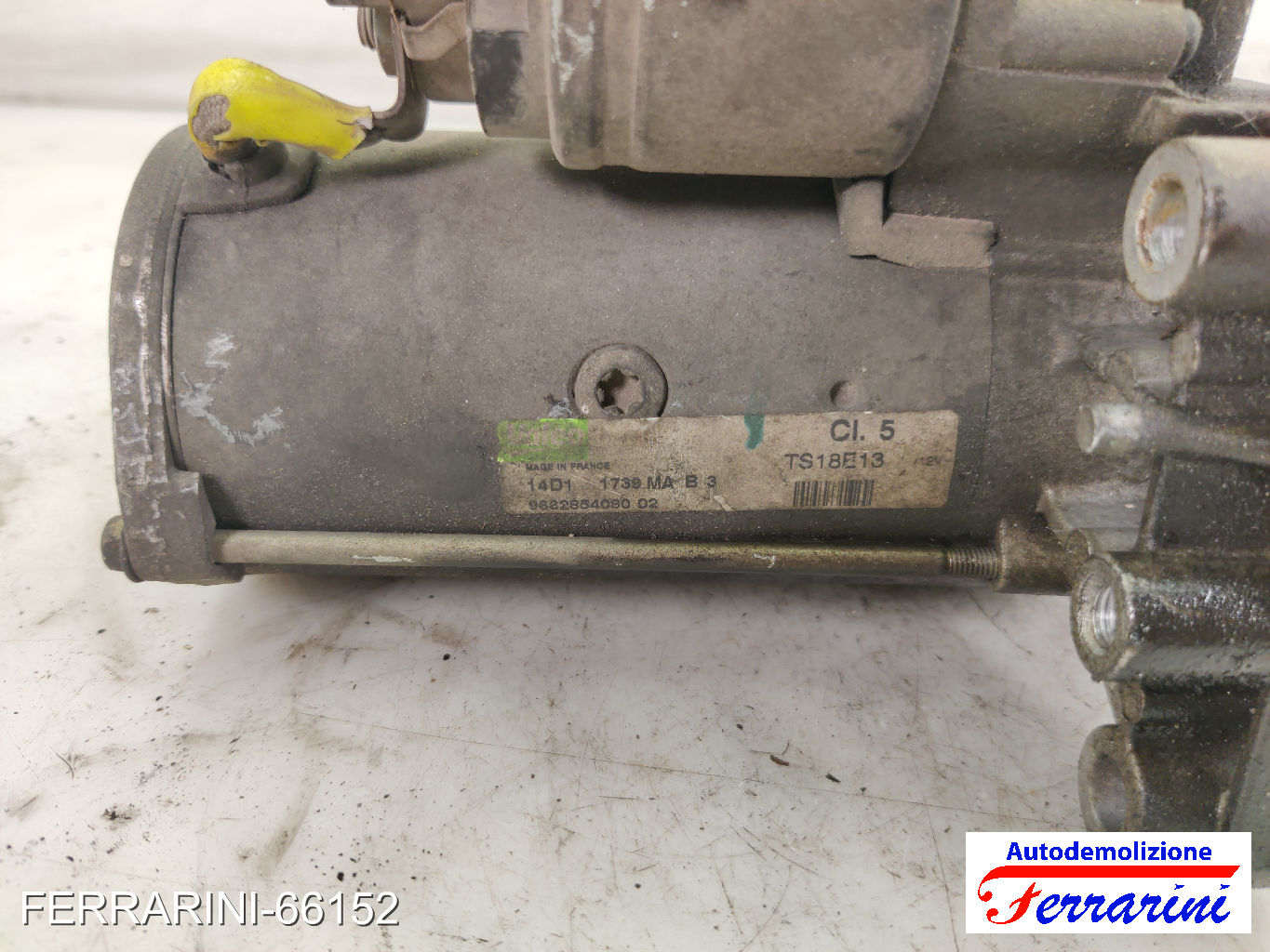 Motorino Avviamento CITROEN C2 JM 1.4 HDI 2003-2009 9662854080, 5802FG, 5802Z8 9