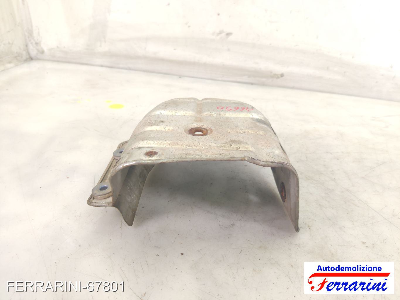 Scudo Termico Scarico Paracalore Motore 198A4000 ALFA ROMEO MITO 955 1.4 BI-FUEL