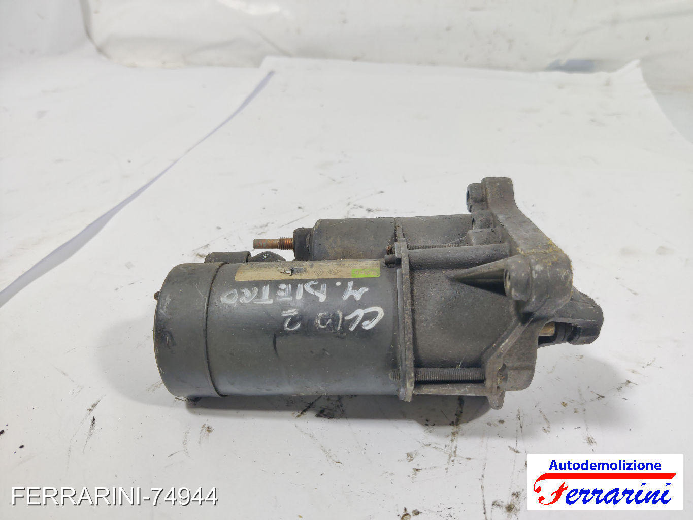 Motorino Avviamento RENAULT CLIO 2 BB, CB 1.2 1998-2010 7700871057, 03F81803ANB2 6