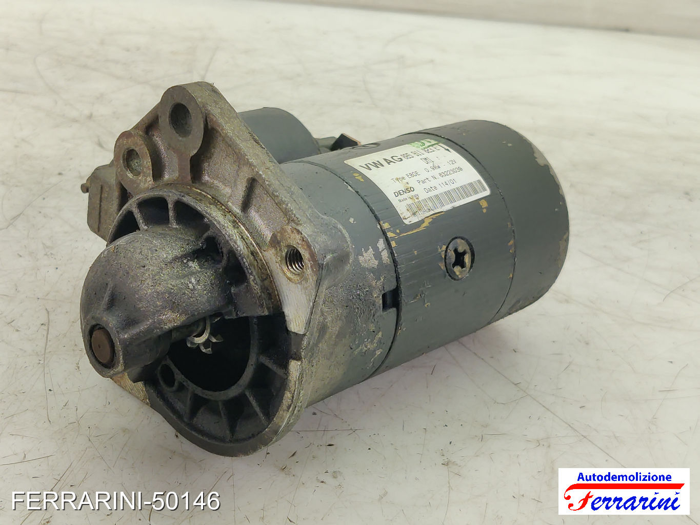 Motorino Avviamento VW LUPO 60, 6X1 1.0 1998-2005 085911023E, 0986019311