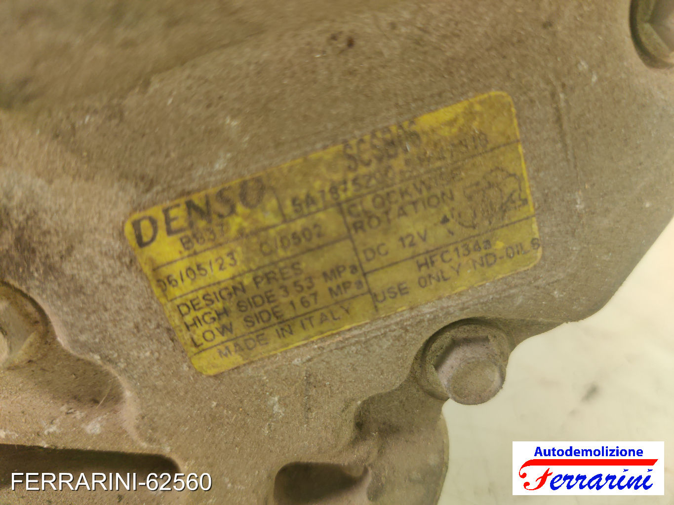 Compressore Clima FIAT IDEA 350 1.4 2005-2016 51747318, 46782669, 71797201 6