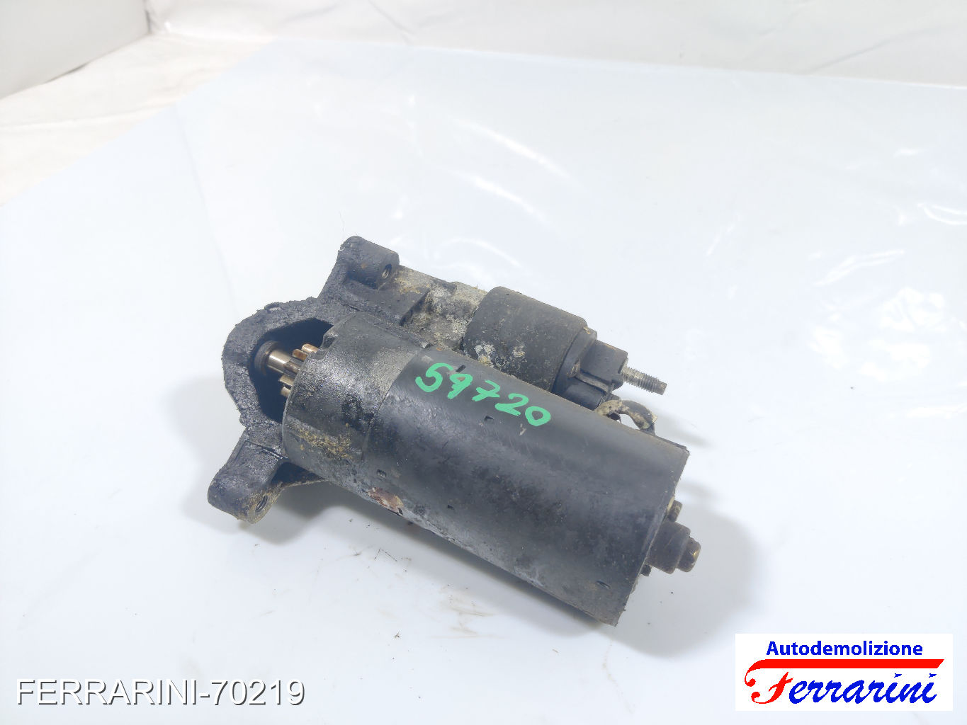 Motorino Avviamento CITROEN BERLINGO M 1.9 D 70 1999-2011 5802W5, 9827007180 12
