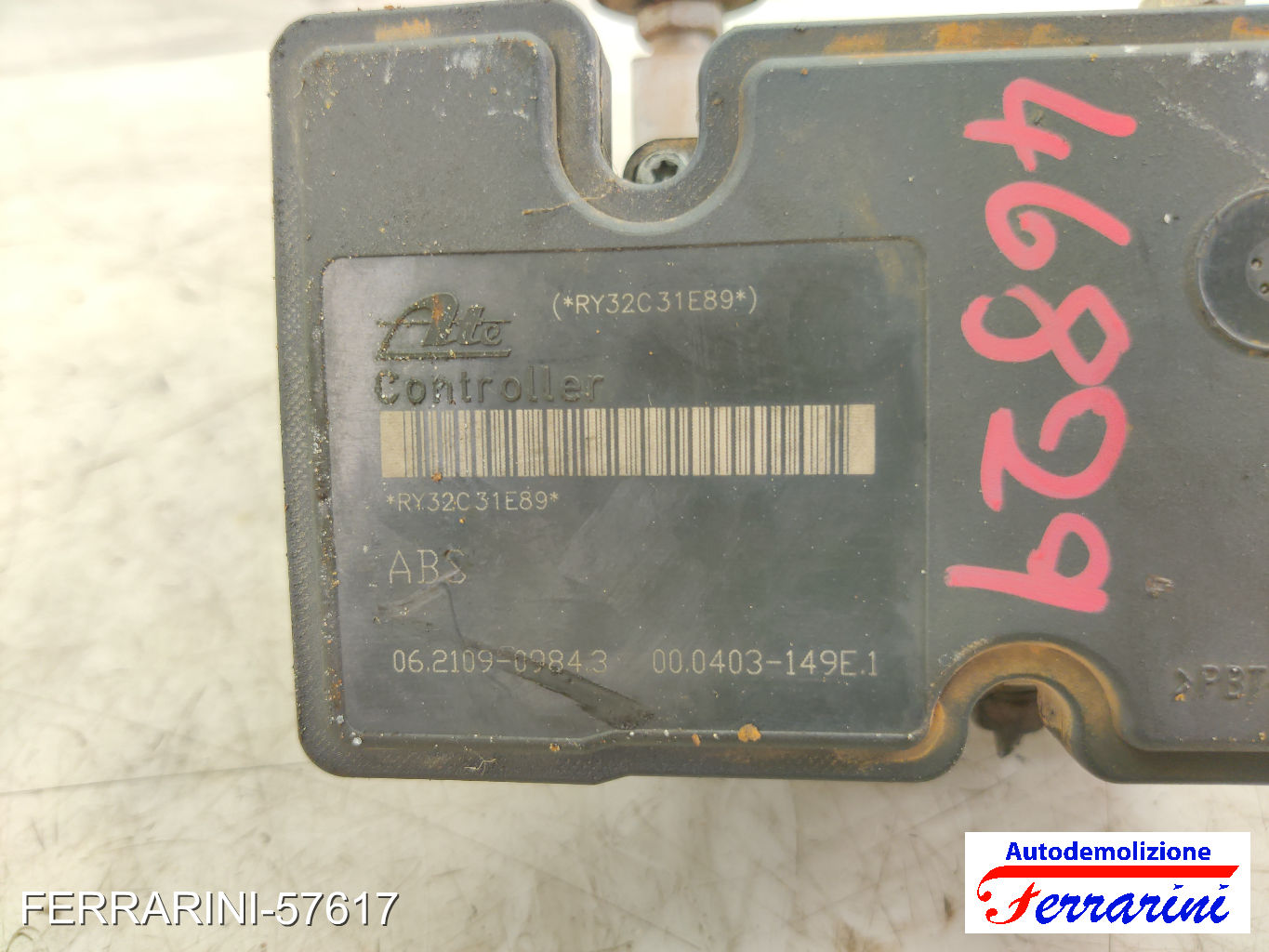 Centralina Pompa Abs CHEVROLET MATIZ M200, M250 0.8 2005-2013 96666542 7