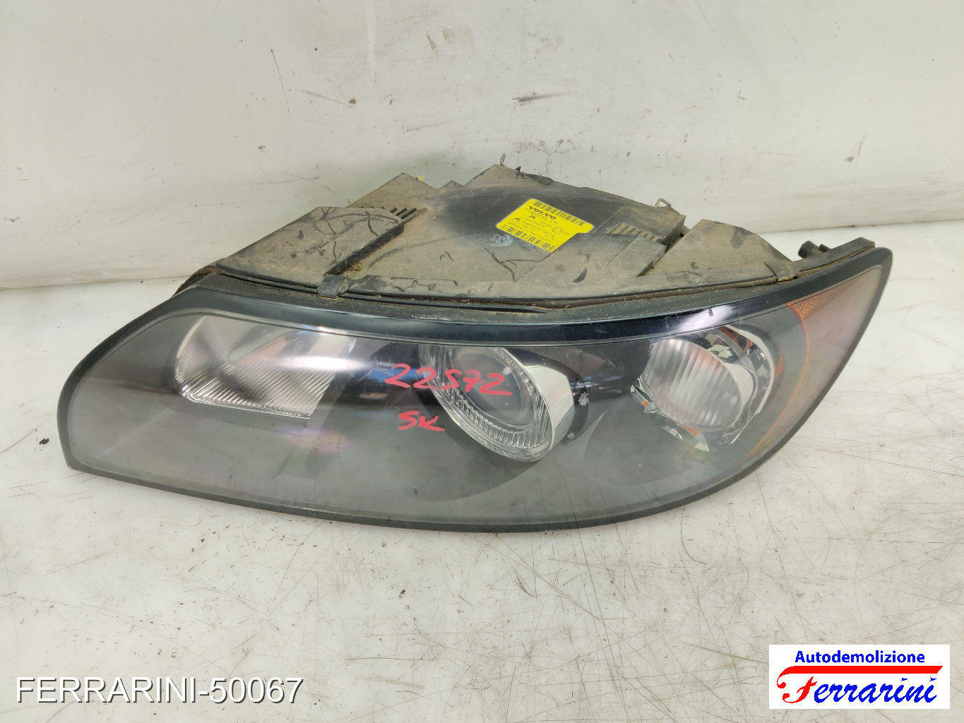 Faro Anteriore VOLVO S40 2 544 2004-2010 sinistro, sx 31335233, 30698873