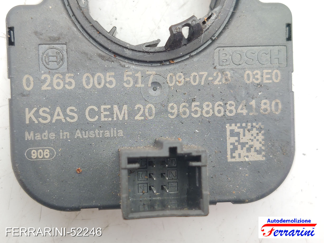 Sensore Angolo Sterzata CITROEN C4 PICASSO 1 UD 1.6 HDI 2007-2013 0265005517