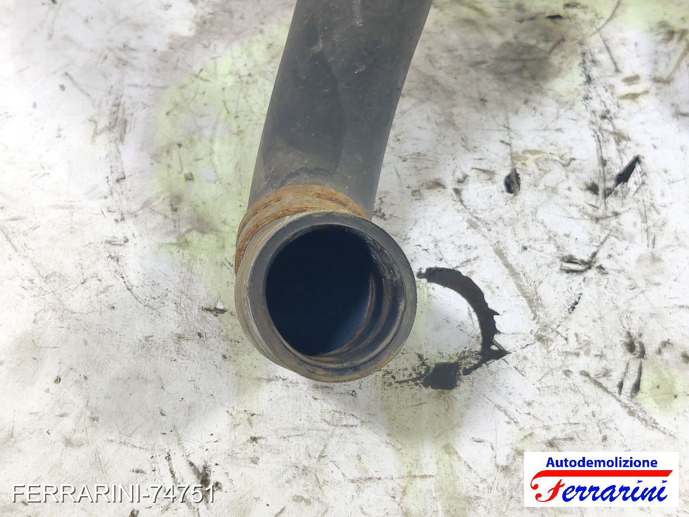 tubo acqua motore, RHH CITROEN C4 GRAND PICASSO 1 UA 2.0 HDI 165 2010-2013