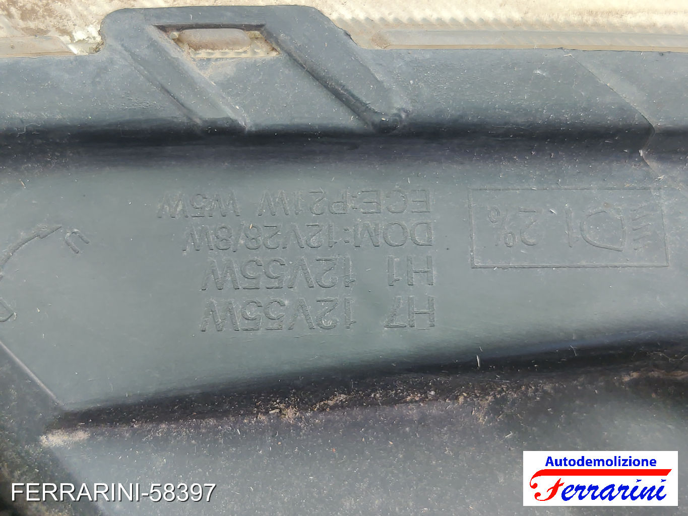 Faro Anteriore SSANGYONG KYRON 2005-2023 destro, dx 8310209101, 12V55W, 12V288W