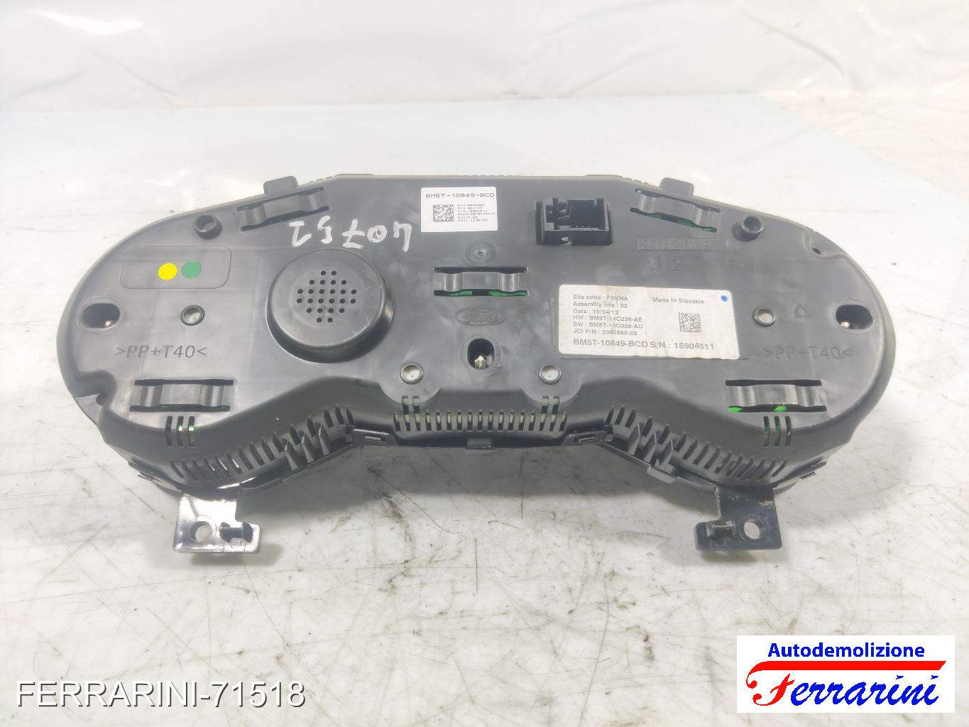 Quadro Contachilometri FORD FOCUS 3 TURNIER 1.6 TDCI 2010-2023 BM5T10849BCD