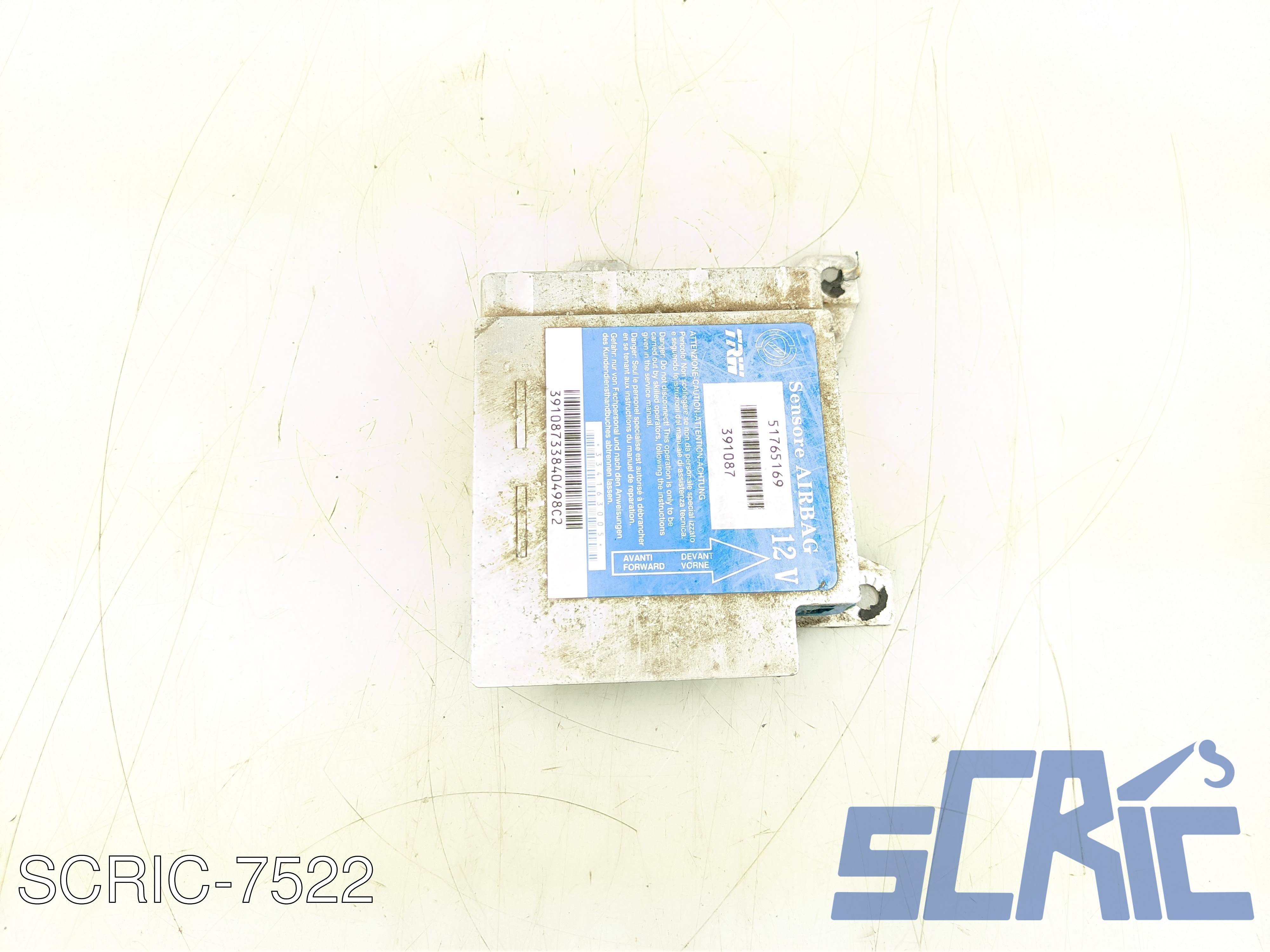 Centralina Airbag LANCIA MUSA 350 2004-2012 51765169, 391087, 51765169
