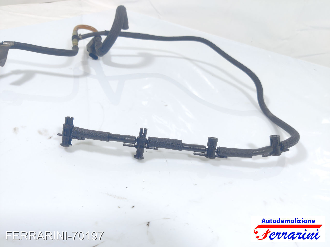 tubo ritorno iniettori N47 BMW 3 COUPÉ E92 320D XDRIVE 2008-2010 13537800673 12