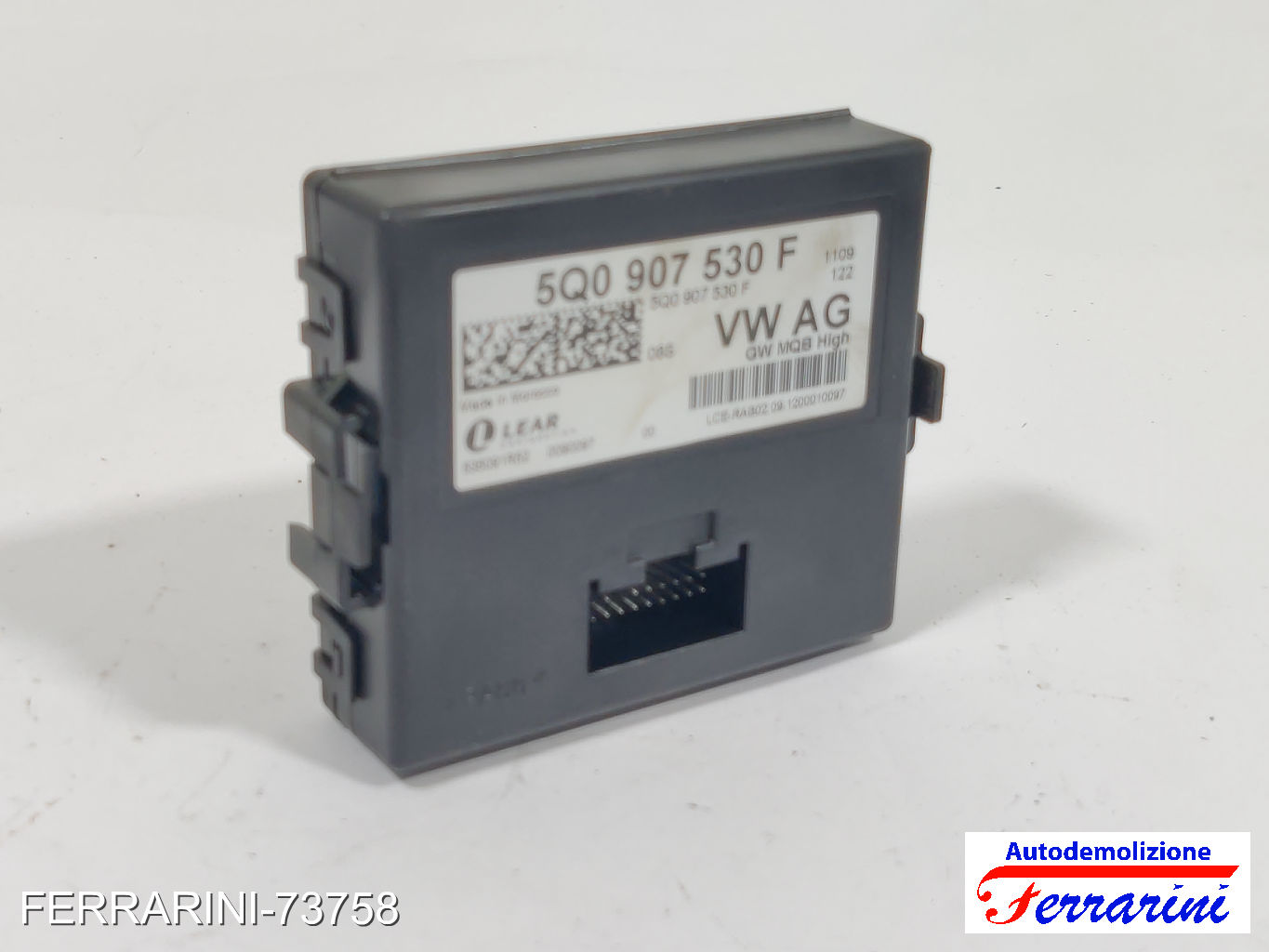 gateway bus dati LEAR VW GOLF 7 5G1, BE1, BE2, BQ1 2.0 TDI 2012-2020 5Q0907530F