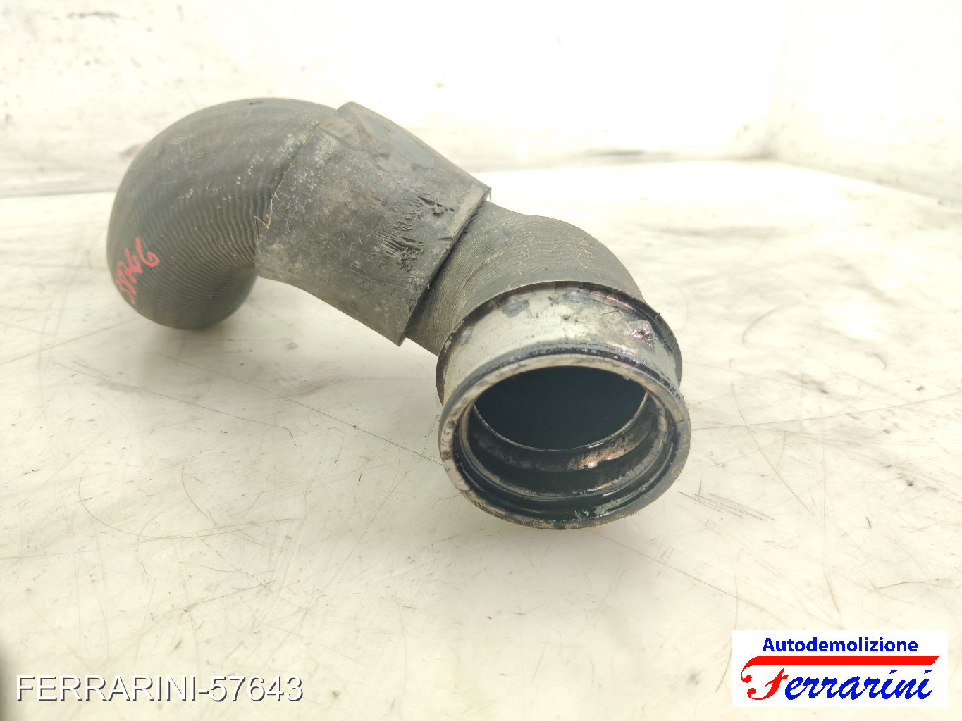 manicotto tubo intercooler aspirazione MERCEDES CLASSE C W203 C 220 CDI 6