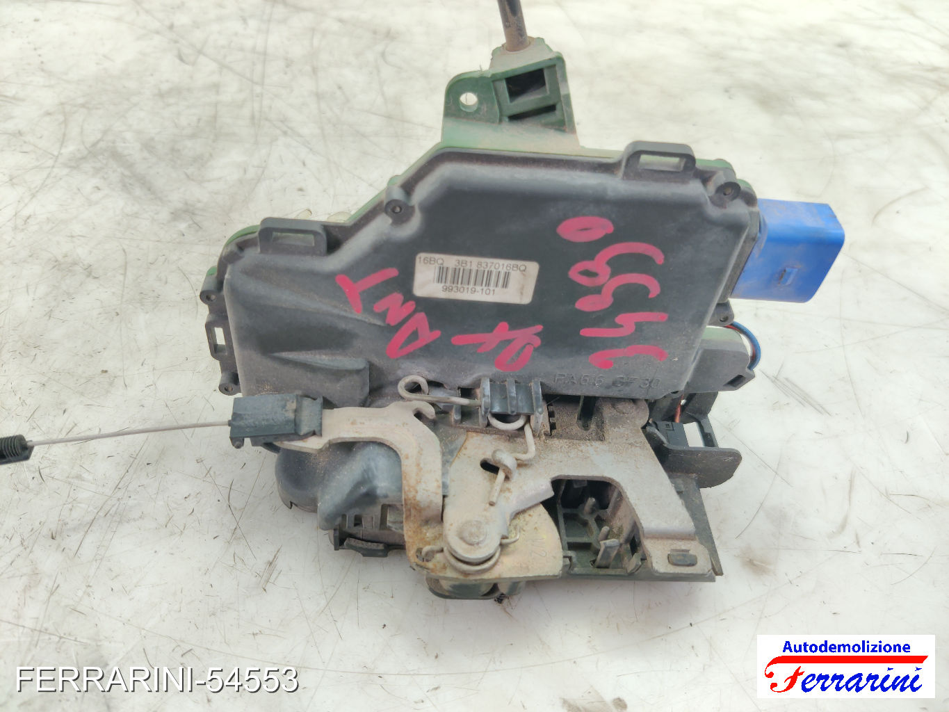 Serratura Porta SEAT IBIZA 3 6L1 2002-2006 destro, dx, frontale, anteriore 12
