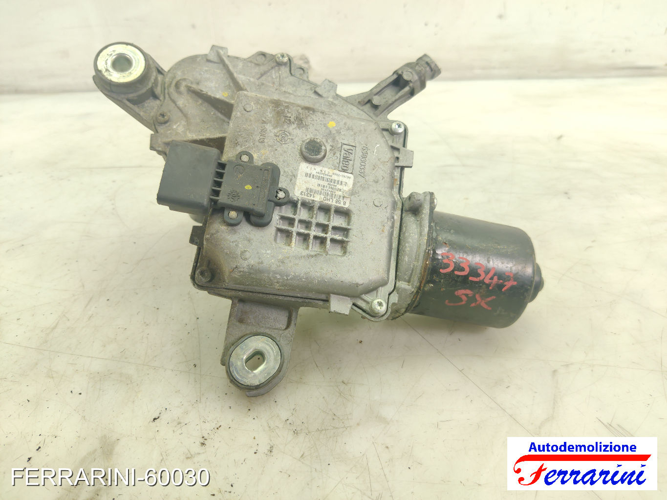 sinistro Spazzacqua Motorino Tergicristallo CITROEN C4 PICASSO 1 UD 2007-2013