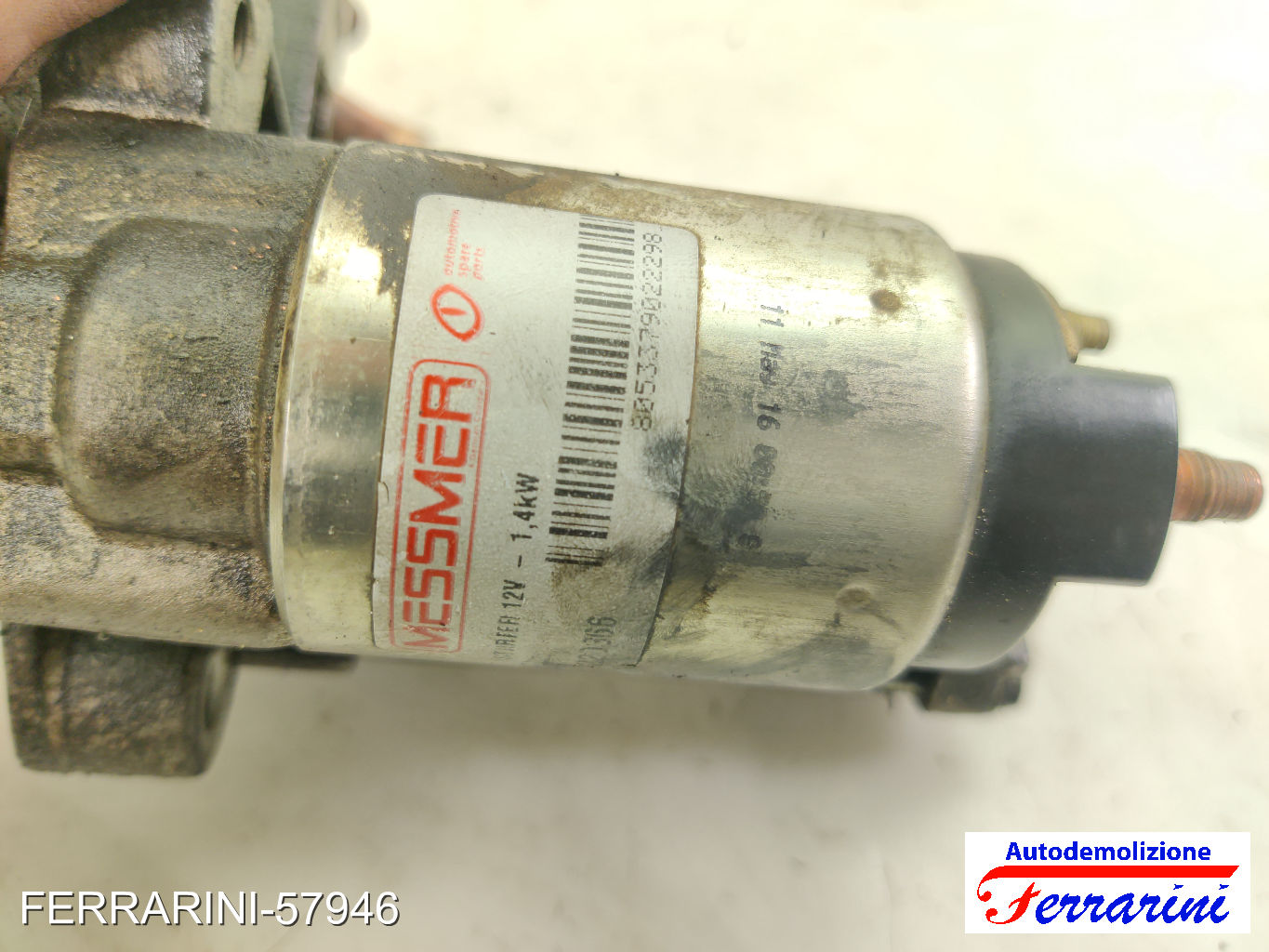Motorino Avviamento FORD FIESTA 5 JD, JH 1.4 TDCI 2001-2008 1483817, 2S6U11000ED