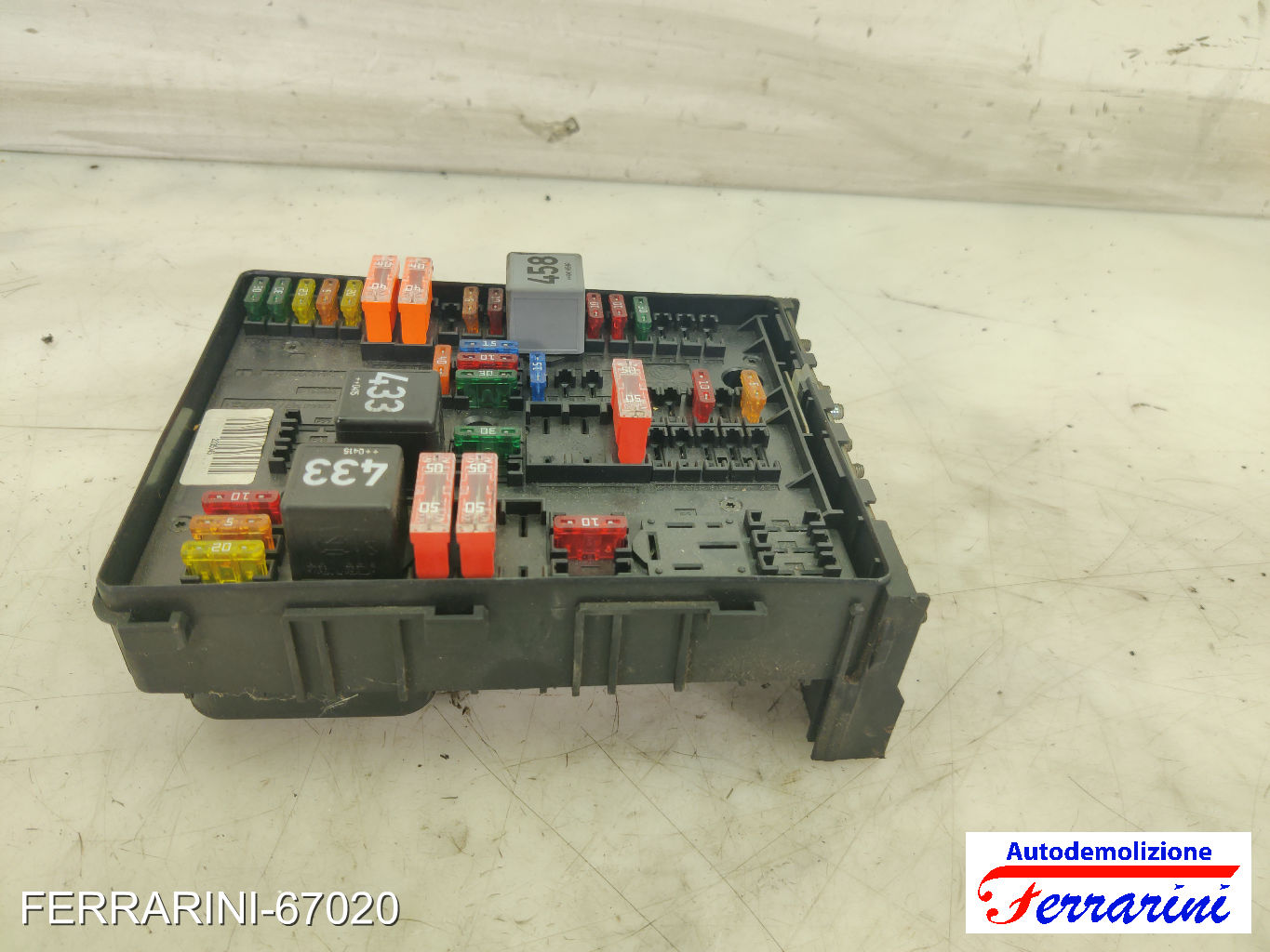 Body Computer AUDI A3 8P1 2.0 TDI 16V 2003-2012 1K0937124H, 01394932, 013949631C 9