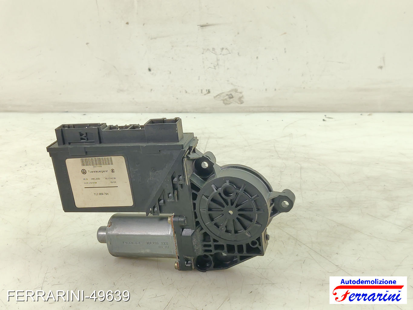 Motorino Alzavetro SKODA OCTAVIA 3 5E3, NL3, NR3 1.6 TDI 2012-2015 7L0959794 10