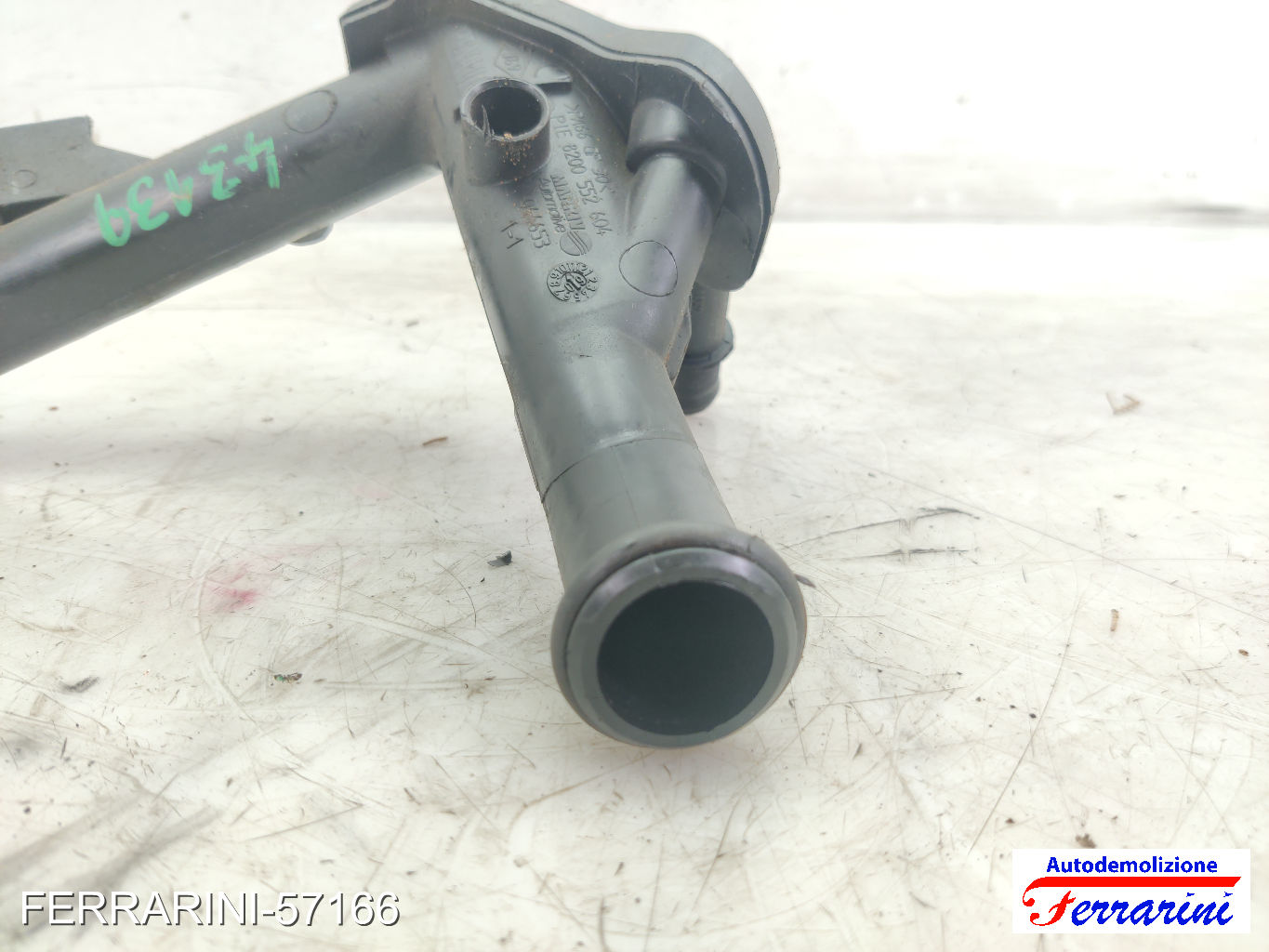 Tubo di raffreddamento Motore RENAULT MEGANE 3 SW KZ0/1 1.5 DCI 2009-2015