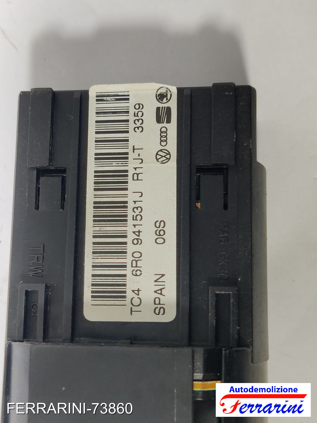 Interruttore Luci Fari VW POLO 6C1, 6R1 2009-2023 6R0941531J, 6R0941531E