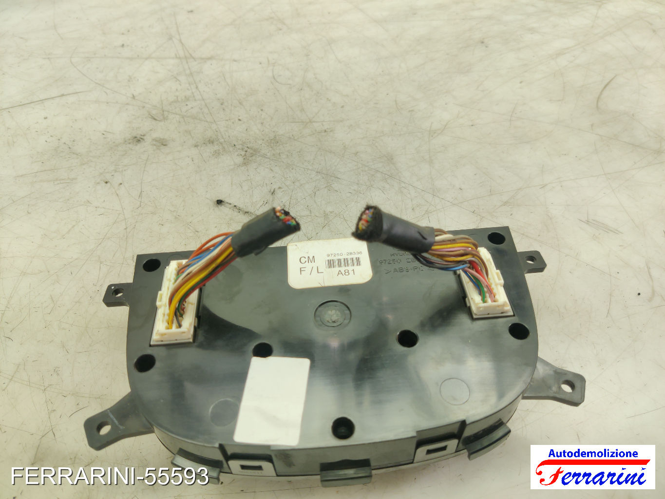 Tastiera Clima HYUNDAI SANTA FE 2 CM 2010-2012 anteriore, frontale 972502B336