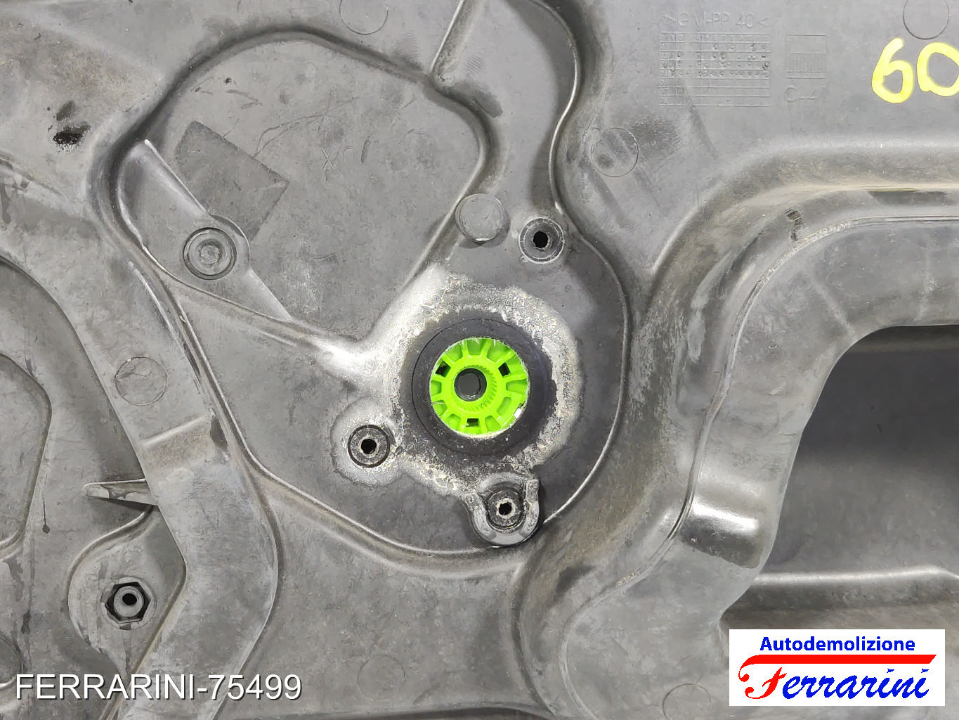 Alzavetro LANCIA YPSILON 843 2003-2011 destro, dx, frontale, anteriore 735409598 6