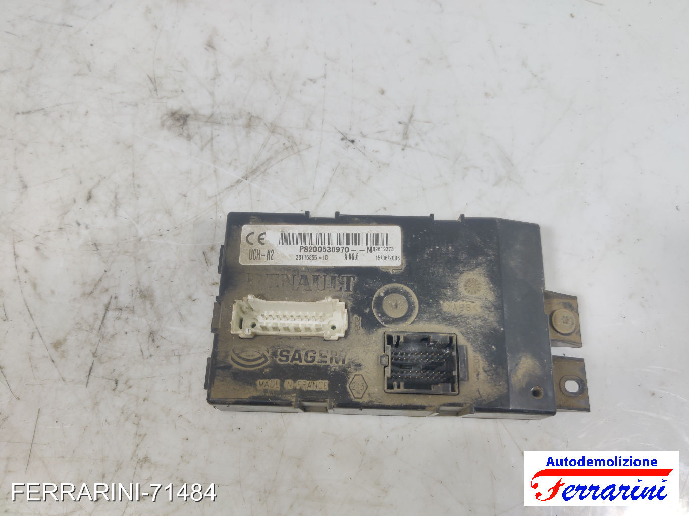 Kit Accensione RENAULT KANGOO KC0/1 1.2 16V 2001-2023 8200530970, EBSIM32R 16