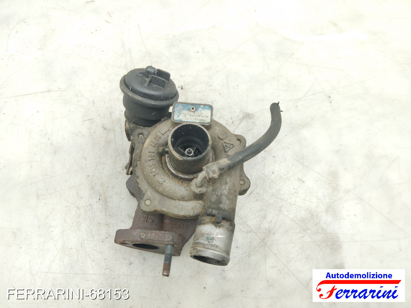 Turbina OPEL AGILA A H00 1.3 CDTI 2003-2007 73501344, 54359700006, 93177409 7